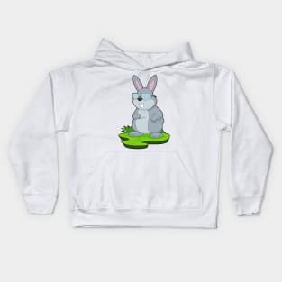 Rabbit Glasses Kids Hoodie